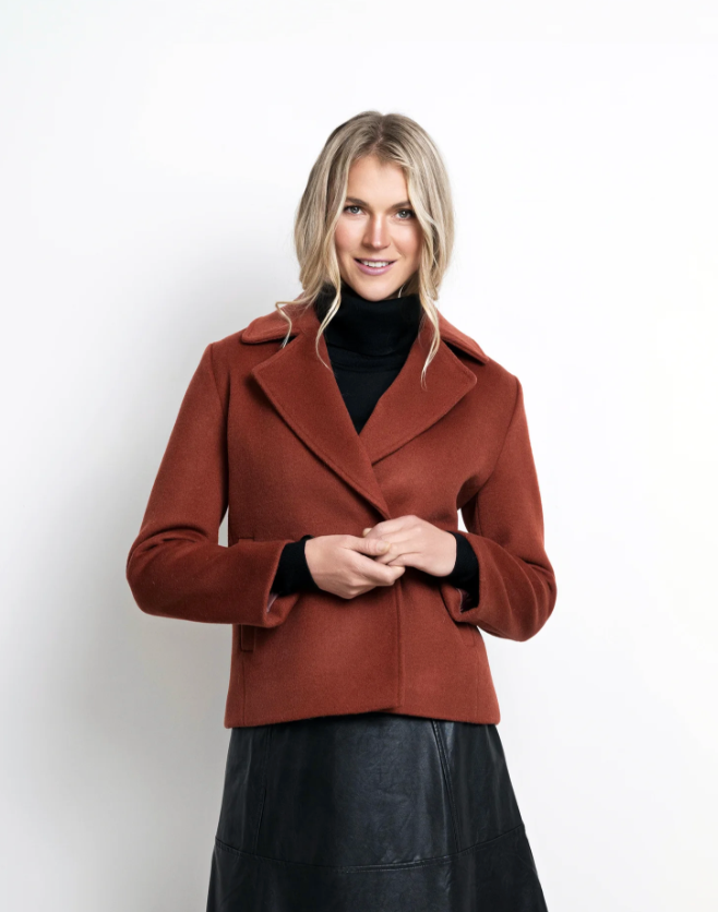 Close to my Heart Harper Jacket Chestnut