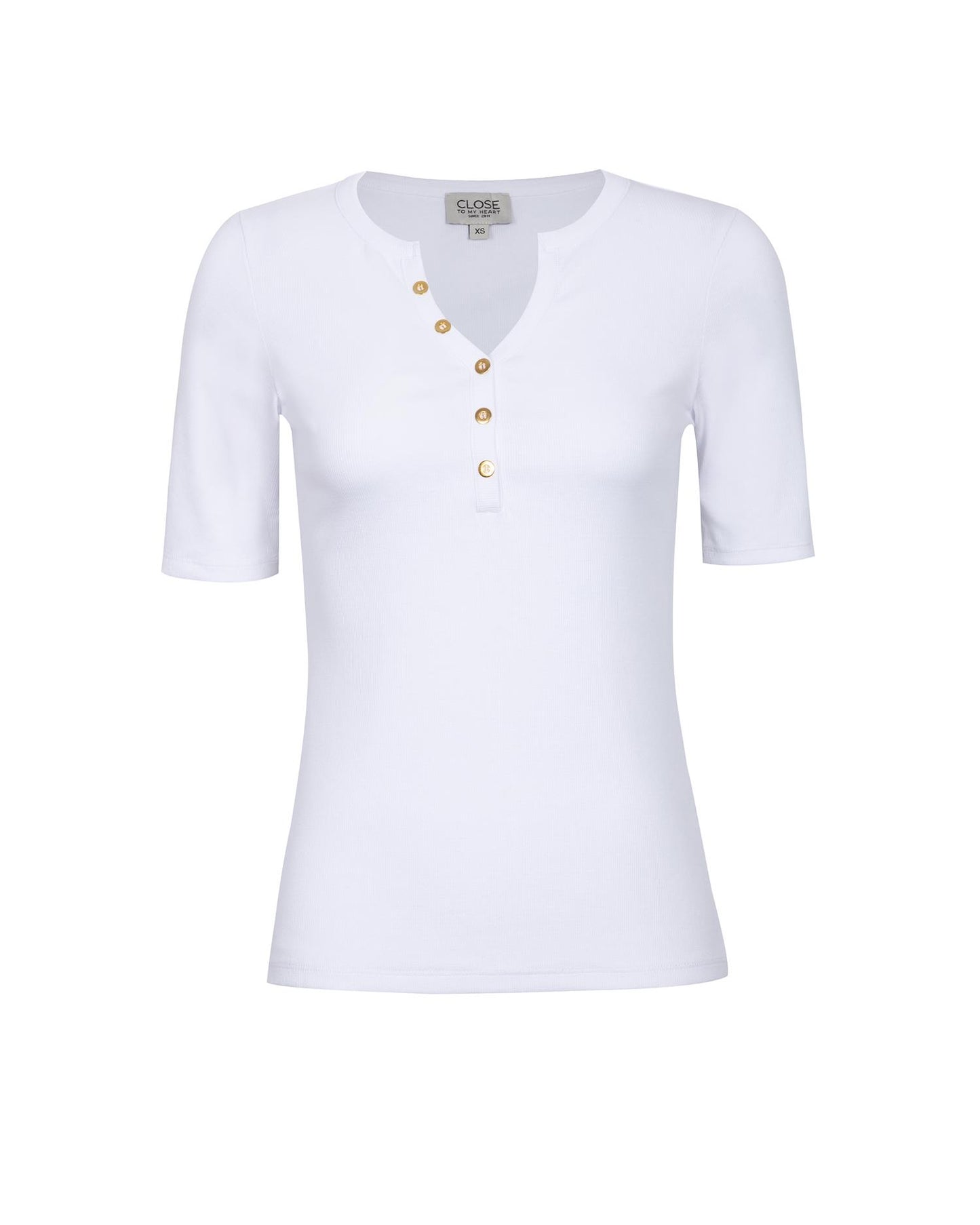 Close to my Heart Penny T-shirt Hvit