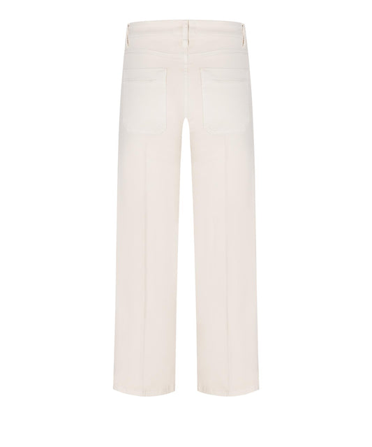 Cambio Tess Cropped Marshmallow