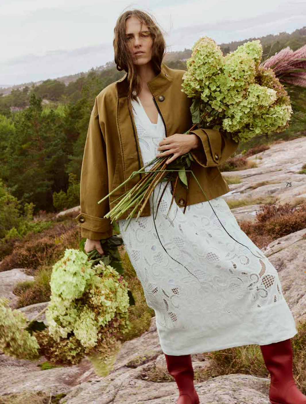 Katrin Uri Natalie Dress White