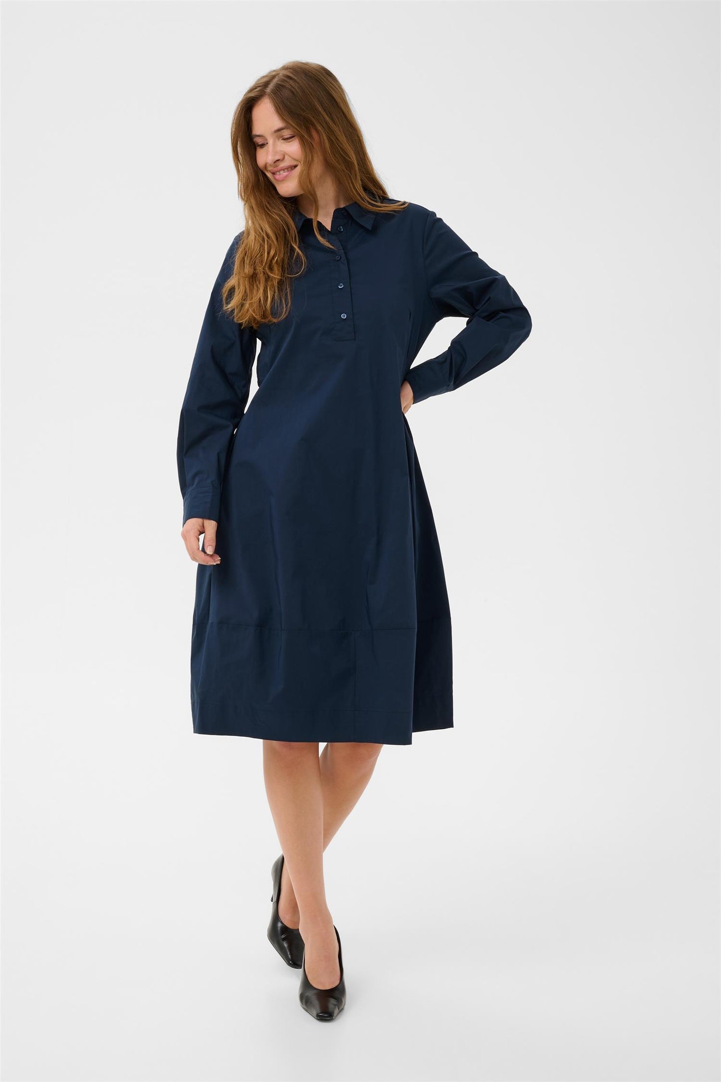 Culture Daiva Antoinett Dress Blue Iris