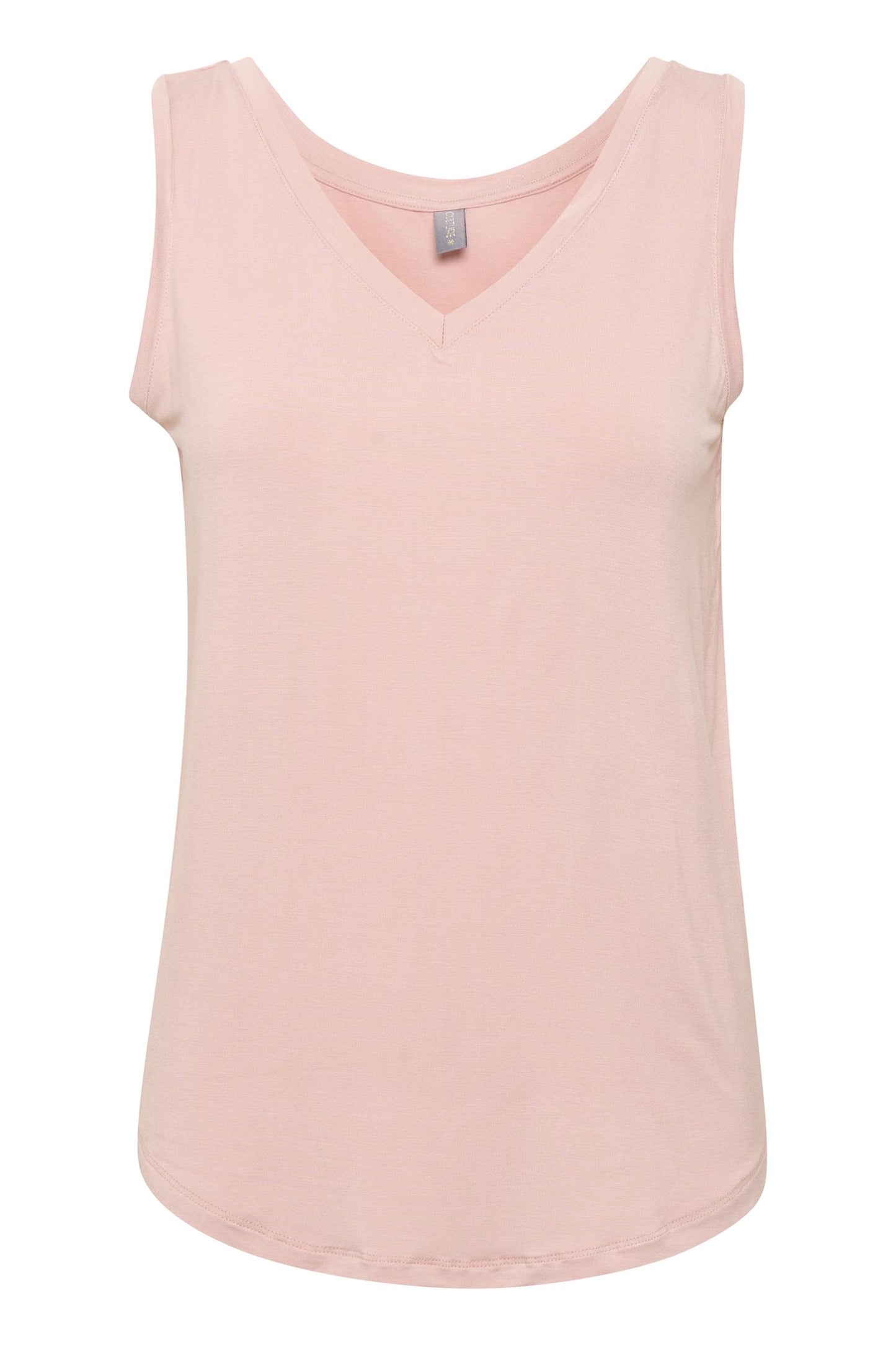 Culture Poppy VO-neck Tank Top Pale Mauve