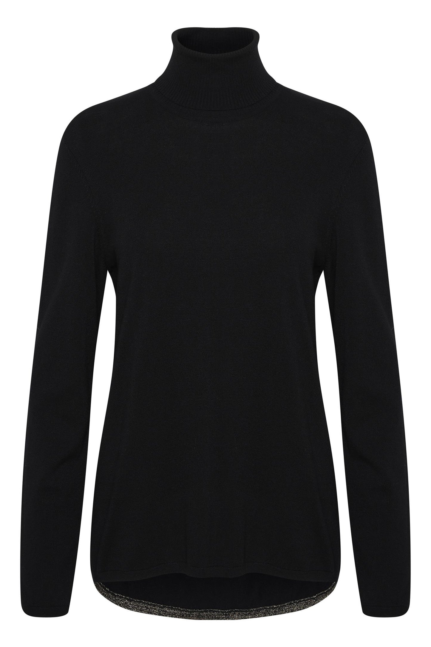 Culture Annemarie Loose Rollneck Black