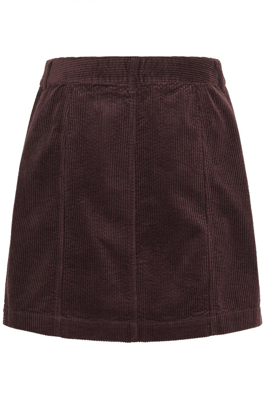 Culture Baela Klay Skirt Bitter Chocolate