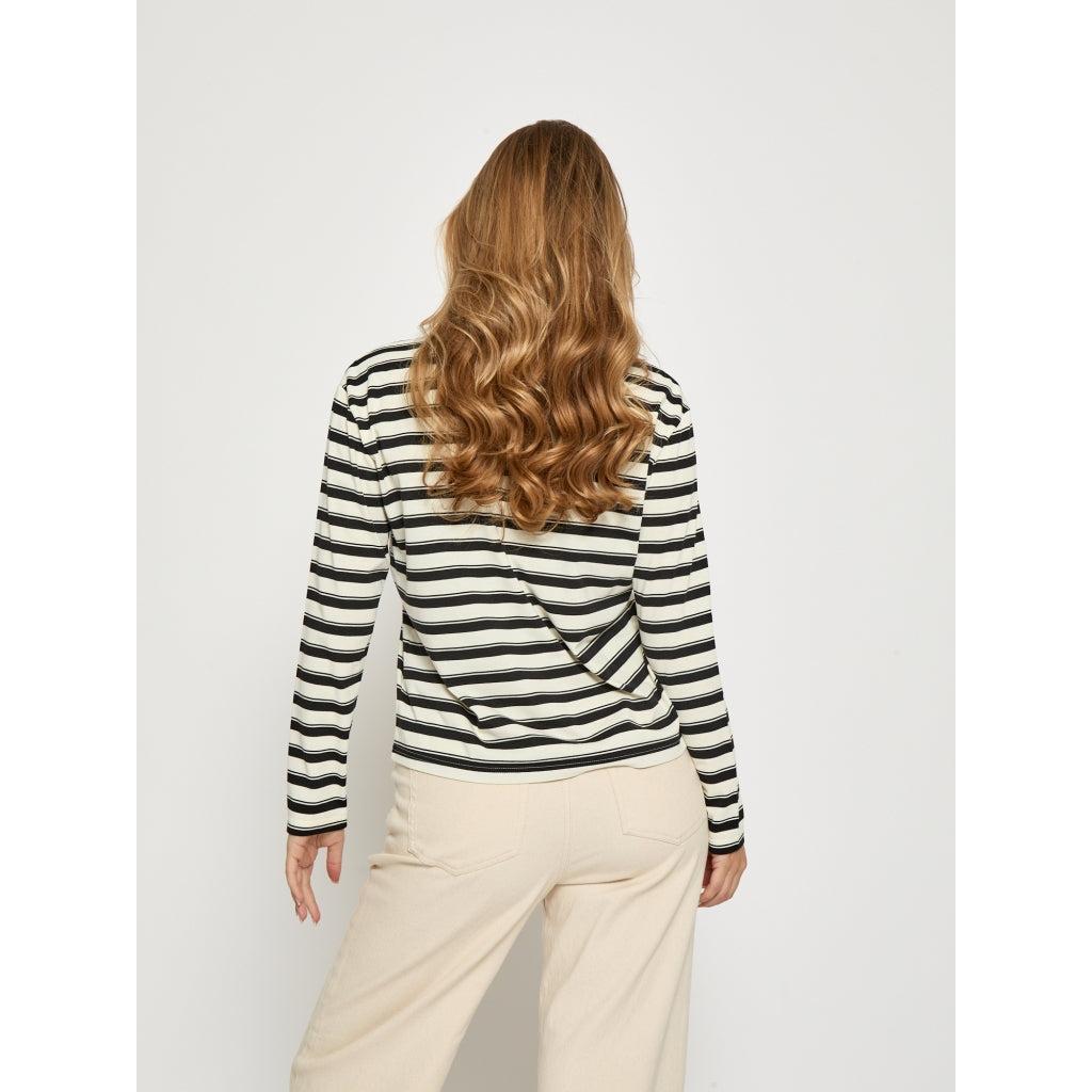 Peppercorn Marielle Polo T-shirt Whitecap