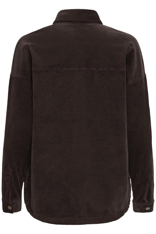 Pulz Sally LS Shirt Espresso