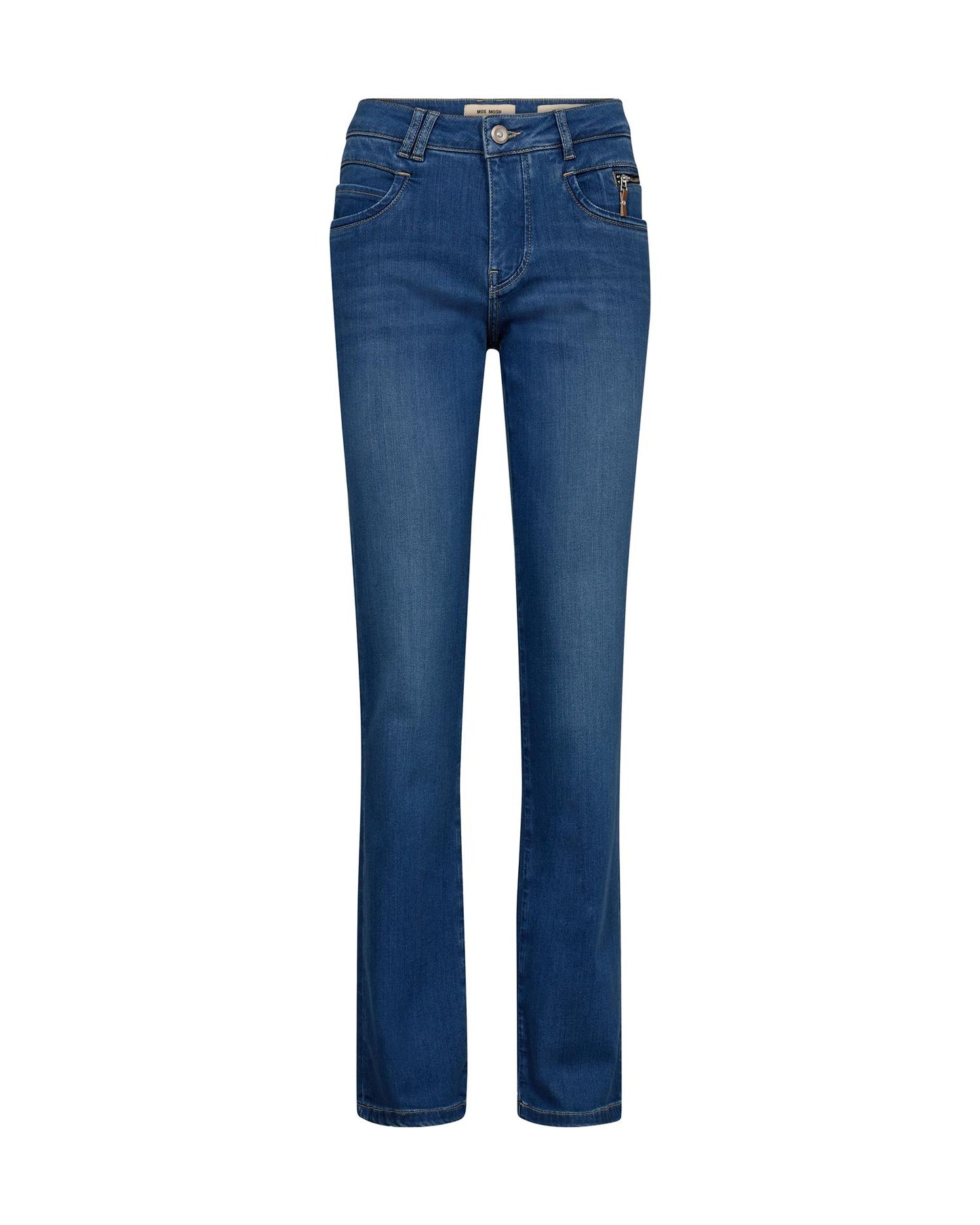 Mos Mosh Carla Naomi Deluxe Jeans Mid Blue