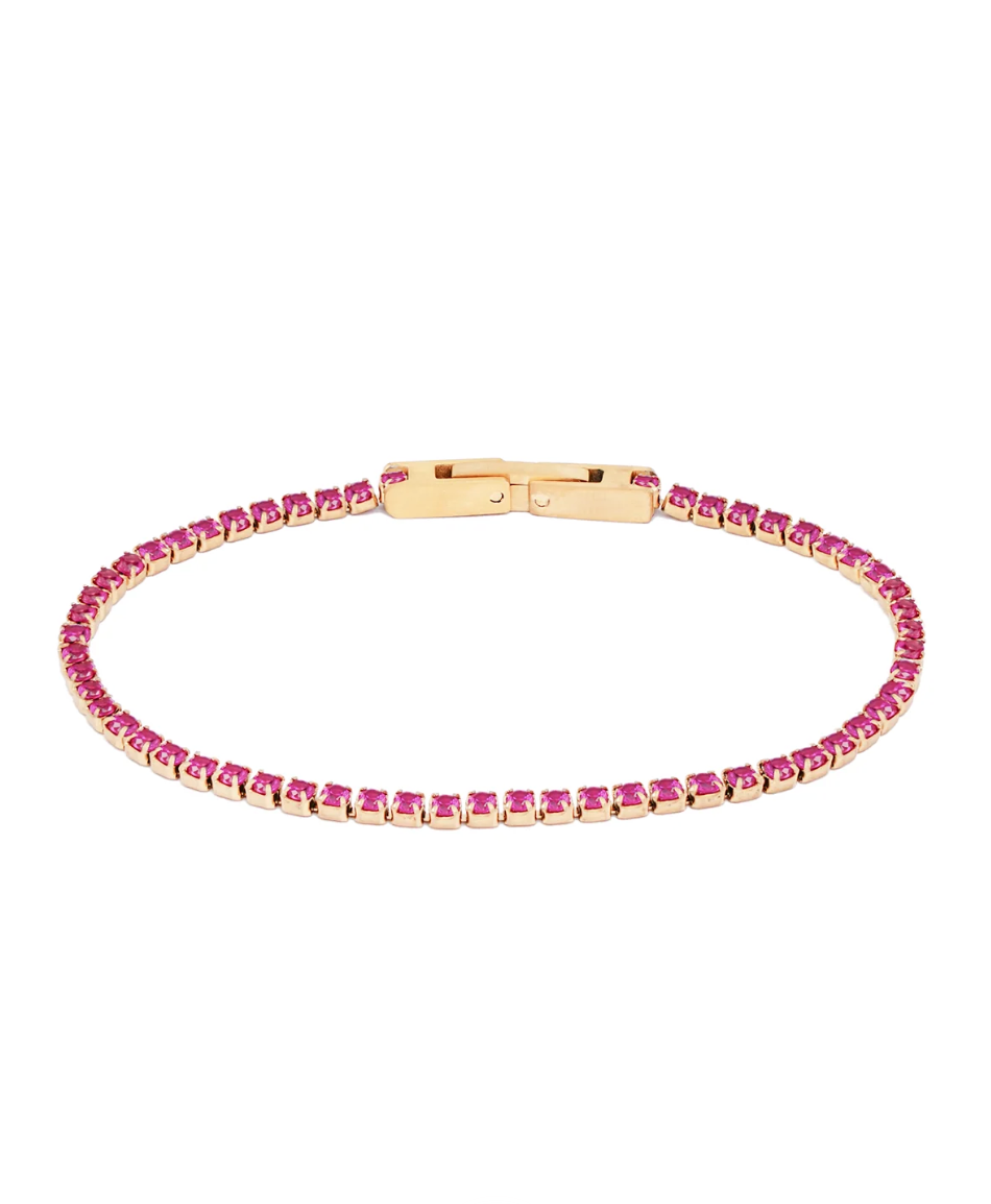 Farmhouse Camilla Øhrling Tennis Bracelet Hot Pink
