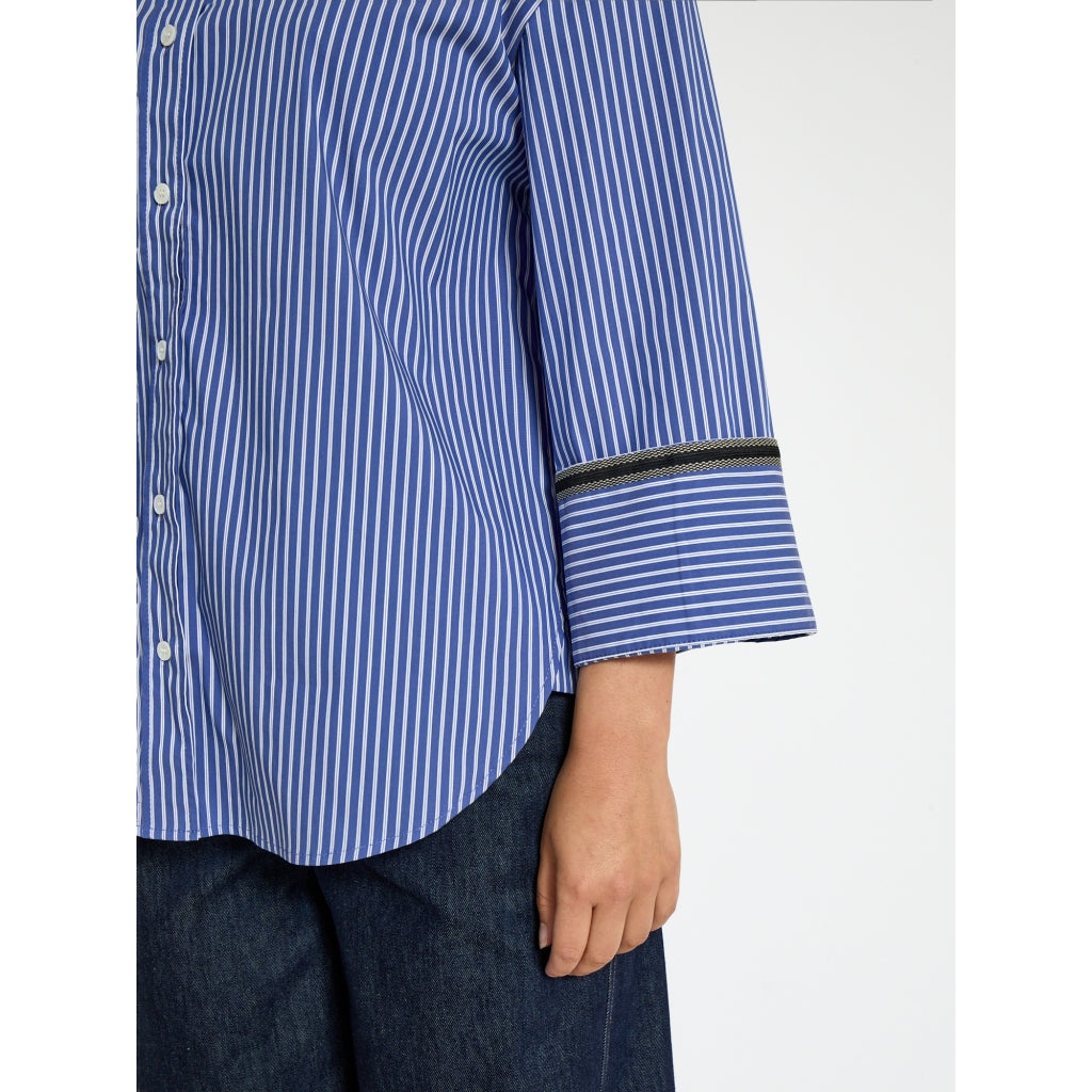 Peppercorn Junie Shirt Ensign Blue Stripe
