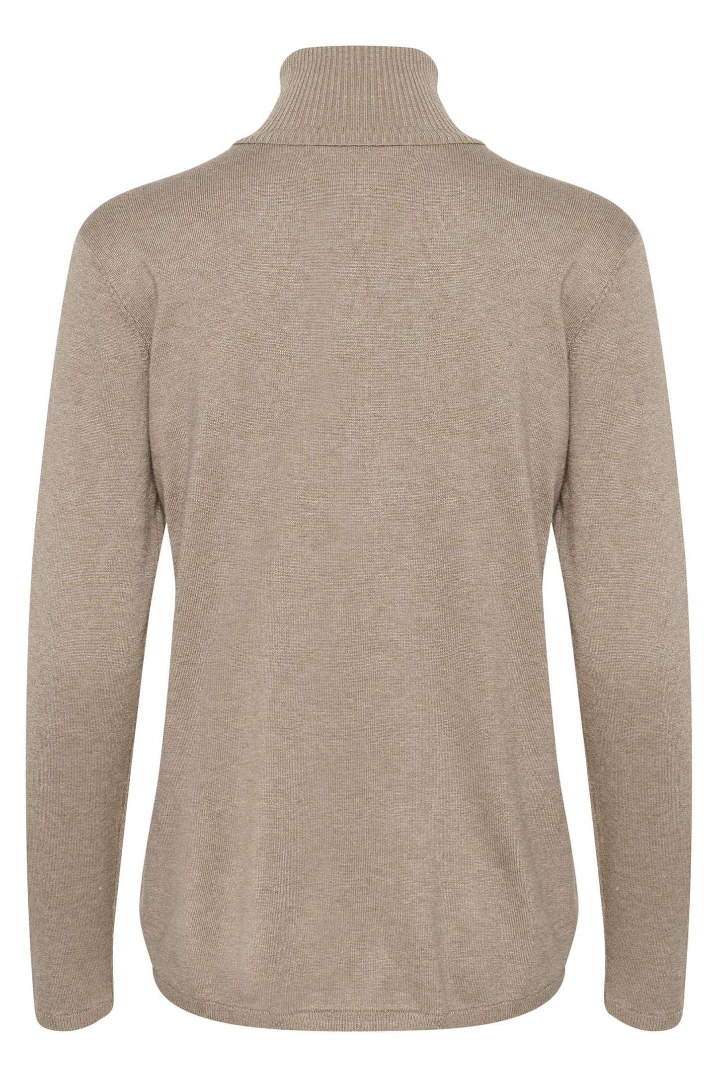 Culture Annemarie Loose Rollneck Dune Melange