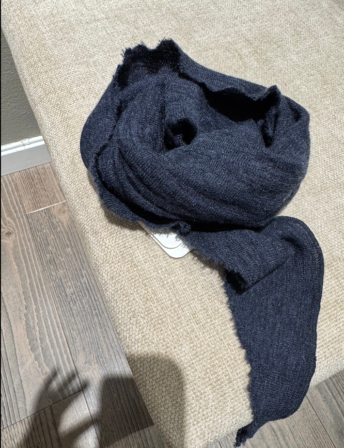 By Basics 1040 Triangle Small Midnight Blue Melange