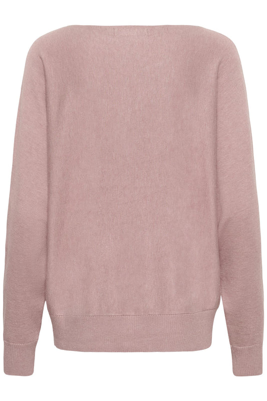 Culture AnneMarie Batwing Jumper Woodrose Melange