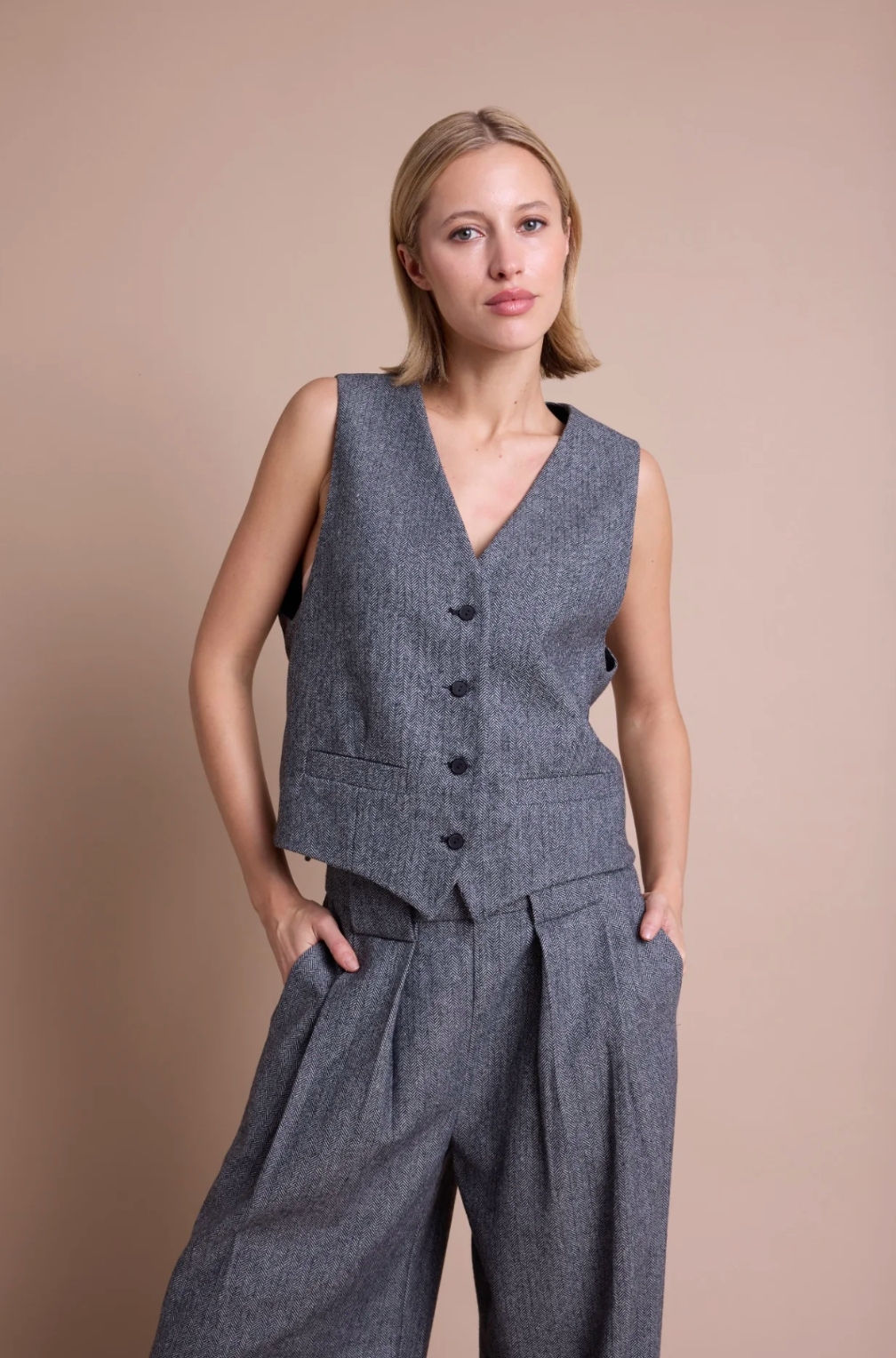 Line of Oslo Line of Oslo West Tweed Black