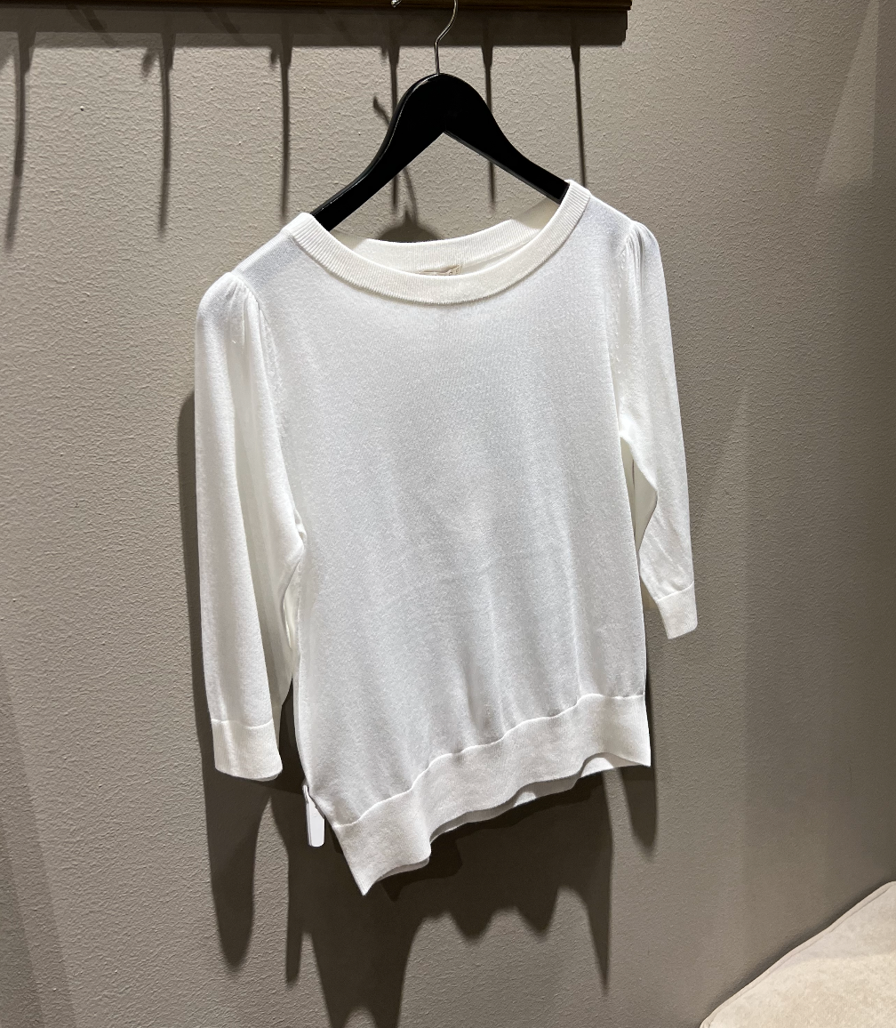 Amuse by Veslemøy Evening Sweater Off White