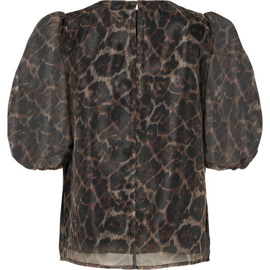 Rue de Femme Tallulah Blouse Brown Sugar