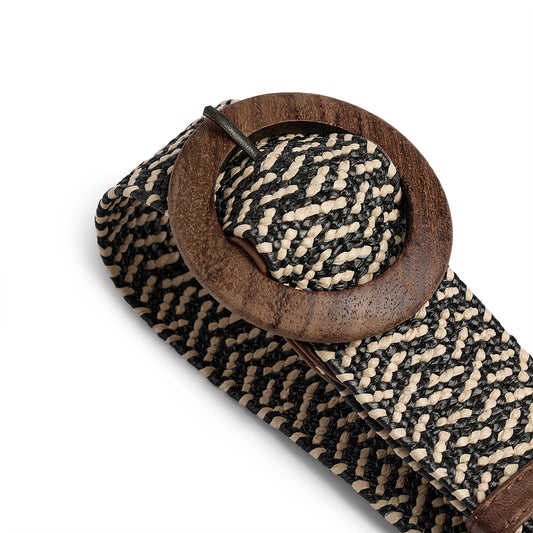 Depeche Waist Belt Black Mix