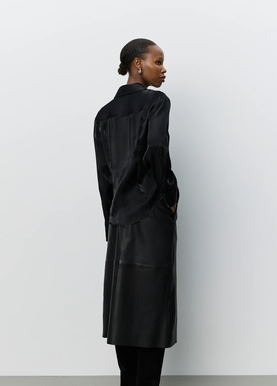 Sofie Schnoor Izabell Frill Sleeve Shirt Black
