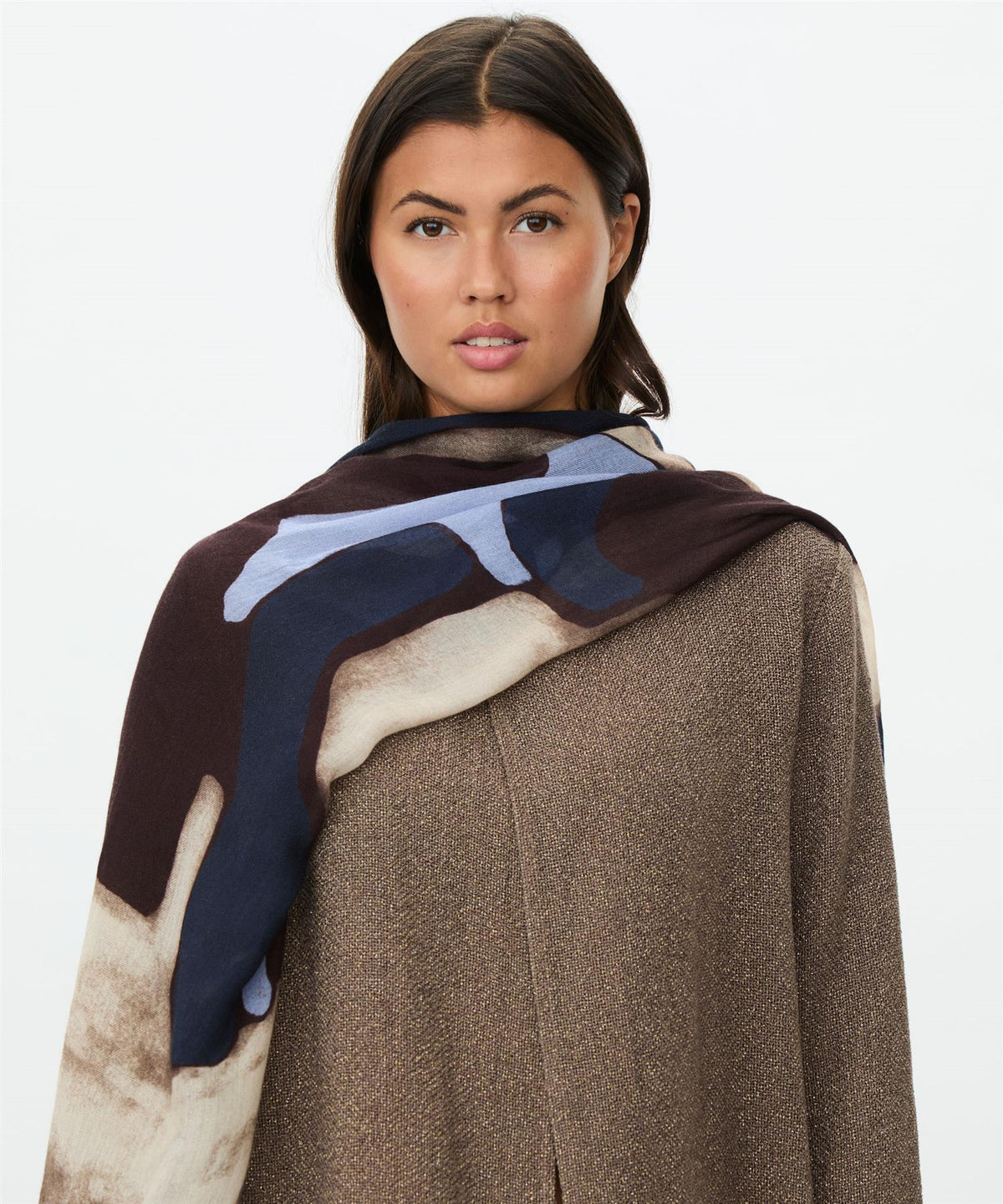 Masai Ayla Scarf Chocolate Plum