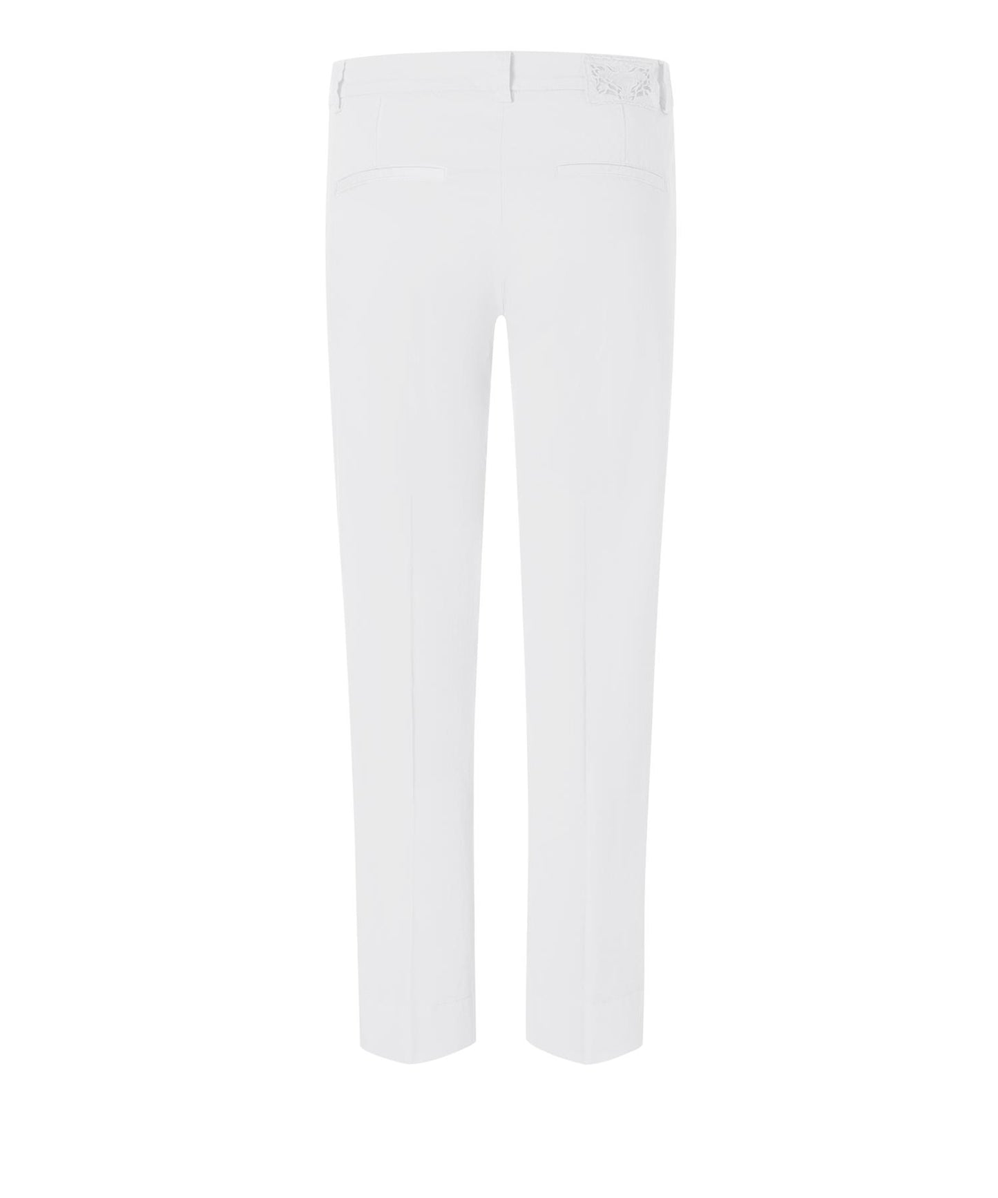 Cambio Stella Cropped Pure White