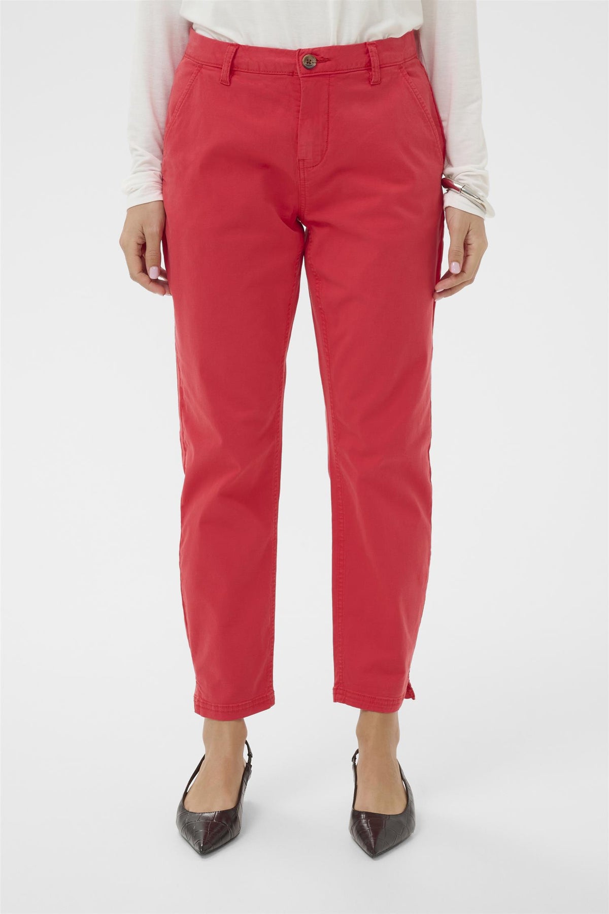 Culture Brita Cropped Pants Tomato