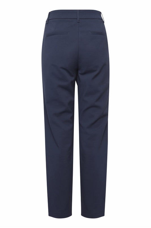 Pulz Bindy HW Pant Ankl Skinny blue