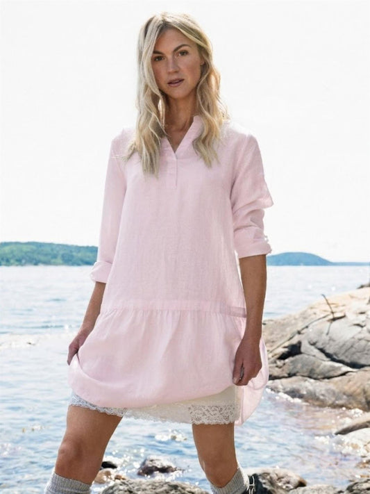 Close to my Heart Lia Dress Barely Pink