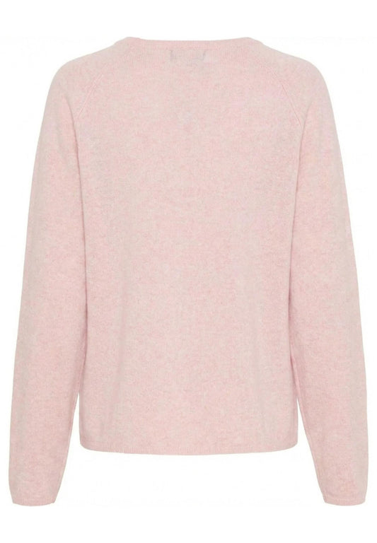 Notyz Mia Cashmere Pullover Pink Melange