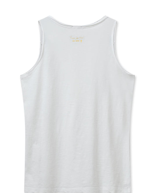 Mos Mosh Astin Basic Tank Top White