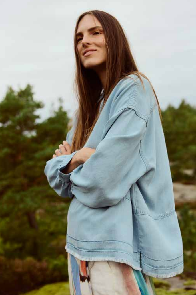 Katrin Uri Cuba Shirt Lt Denim Wash