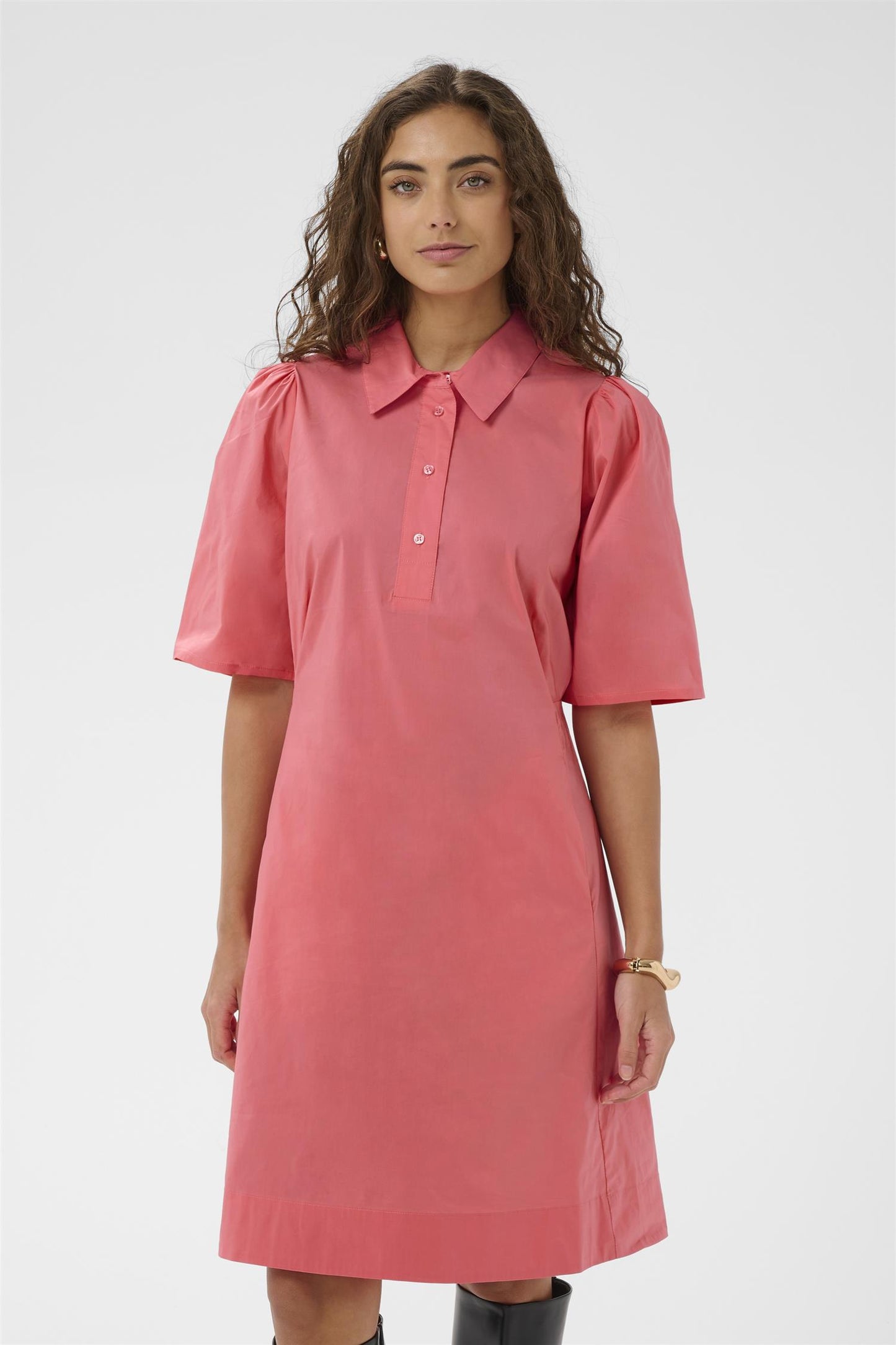 Culture Malue Antoinett Short Dress Sugar Coral