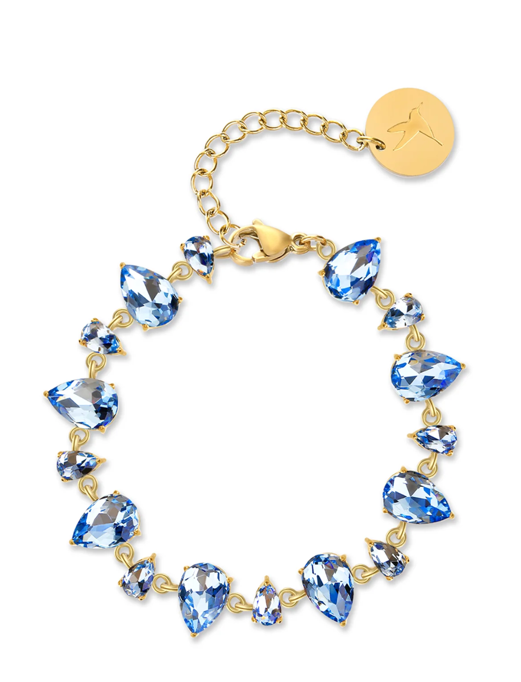 Farmhouse Camilla Øhrling Billie Drop Bracelet Skye Blue