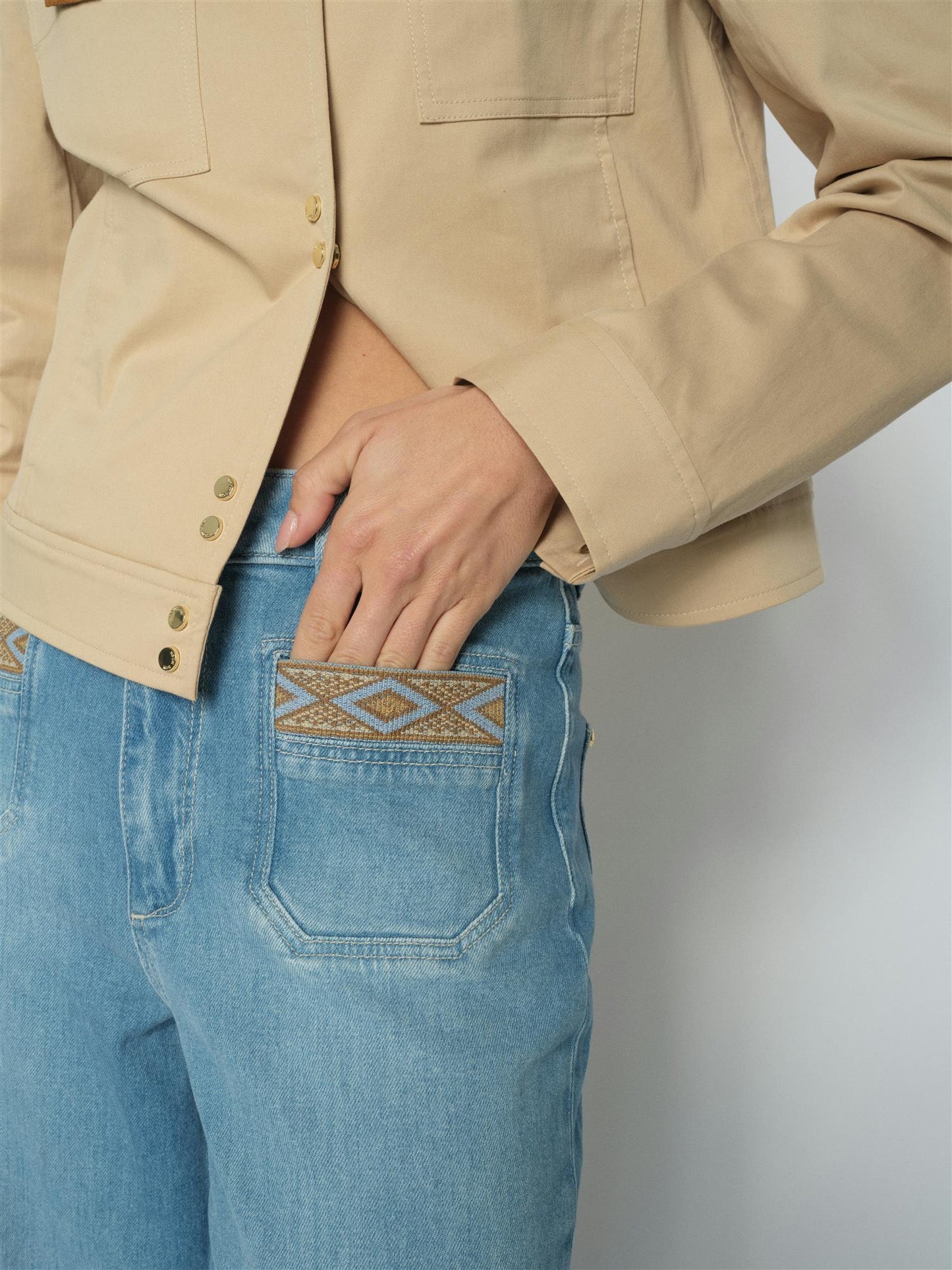 Mos Mosh Colette Sernora Jeans Blue