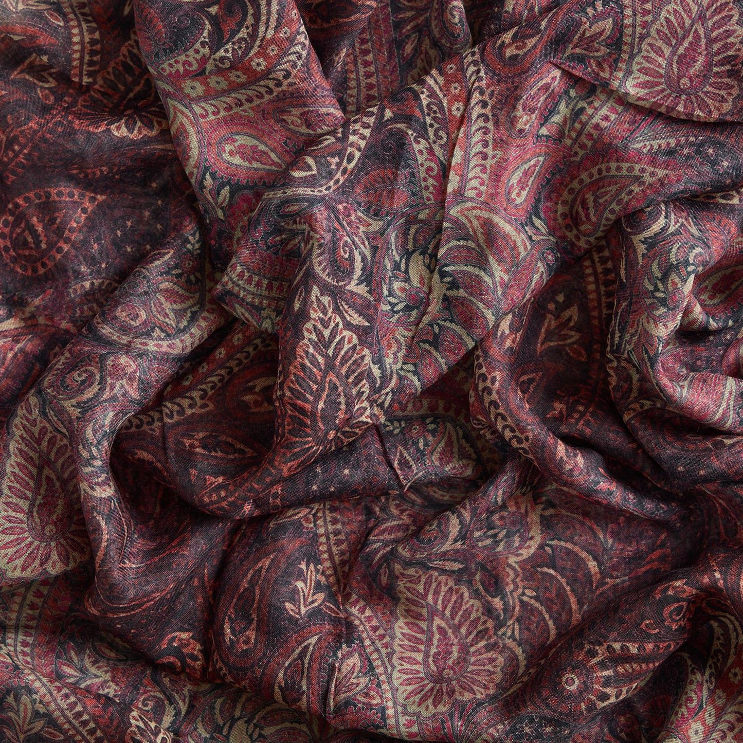 Tif Tiffy Madison Scarf Burgundy