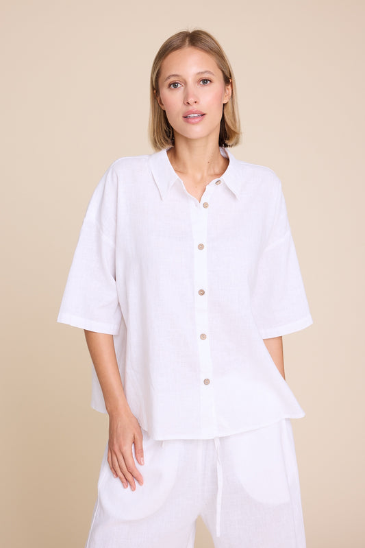 Line of Oslo Resort Linen White