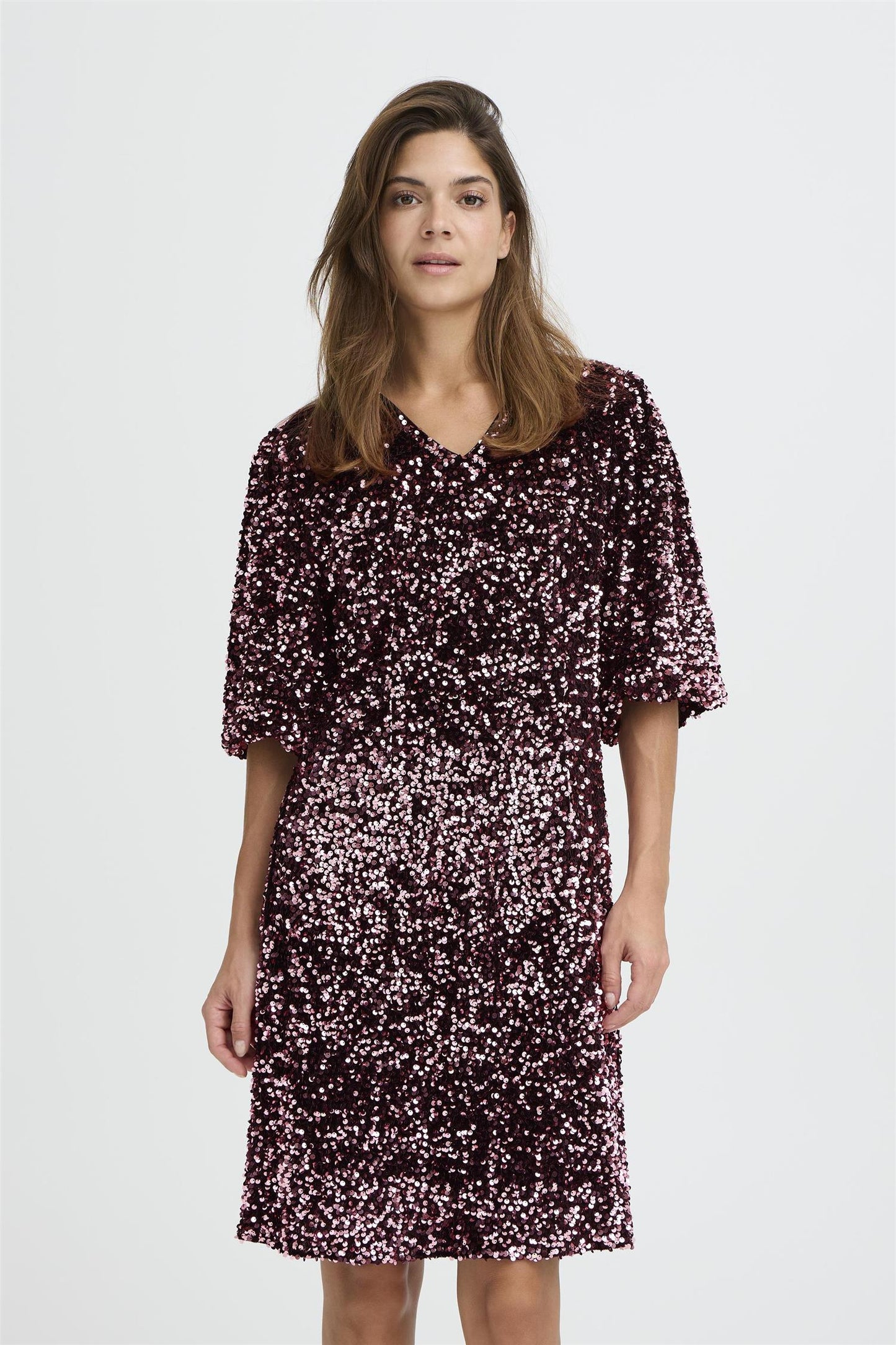 Pulz Lollie Dress Fig