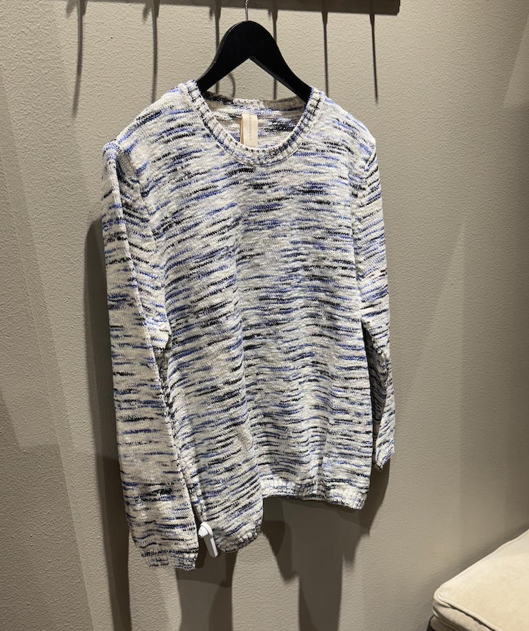 Skovhuus Multicolour O-Neck Pullover Blue