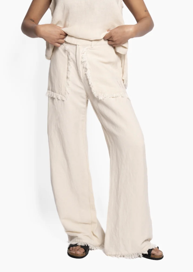 HÉST Lila Linen Trousers Summer Sand
