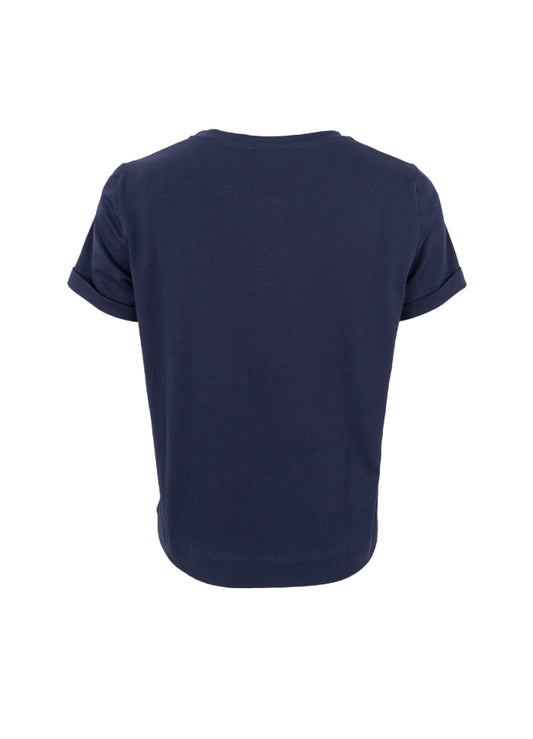 Black Colour May SS Tee Navy