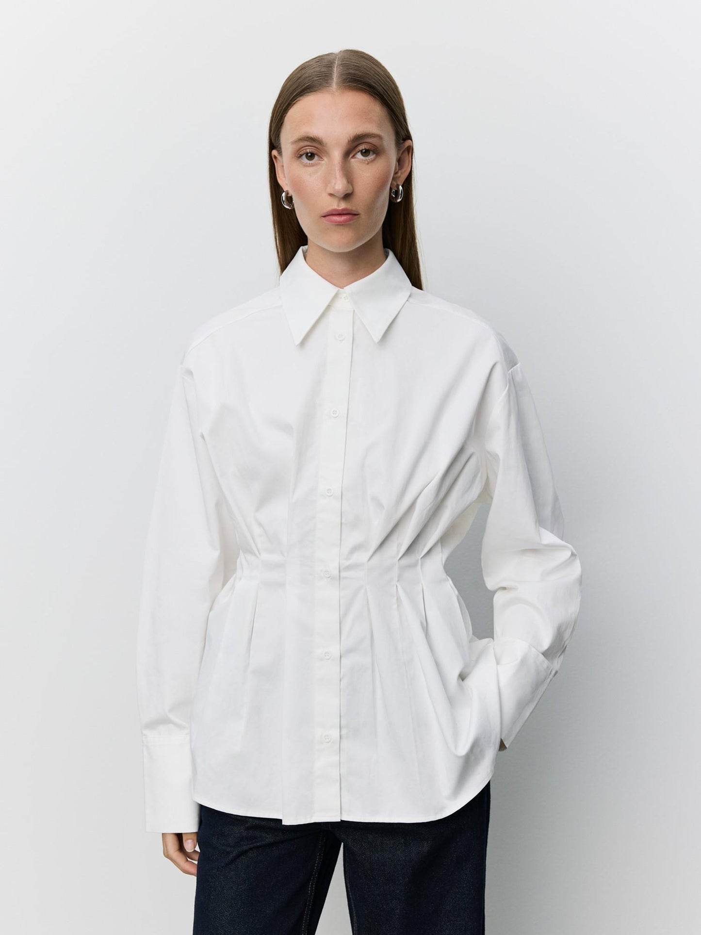 Sofie Schnoor Mikra Fitted Shirt Off White