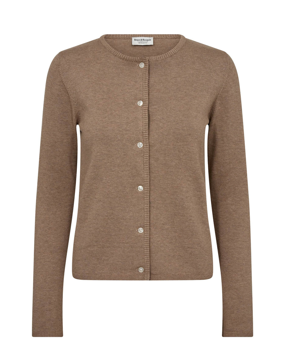 Bruun & Stengade Melina Cardigan Brown