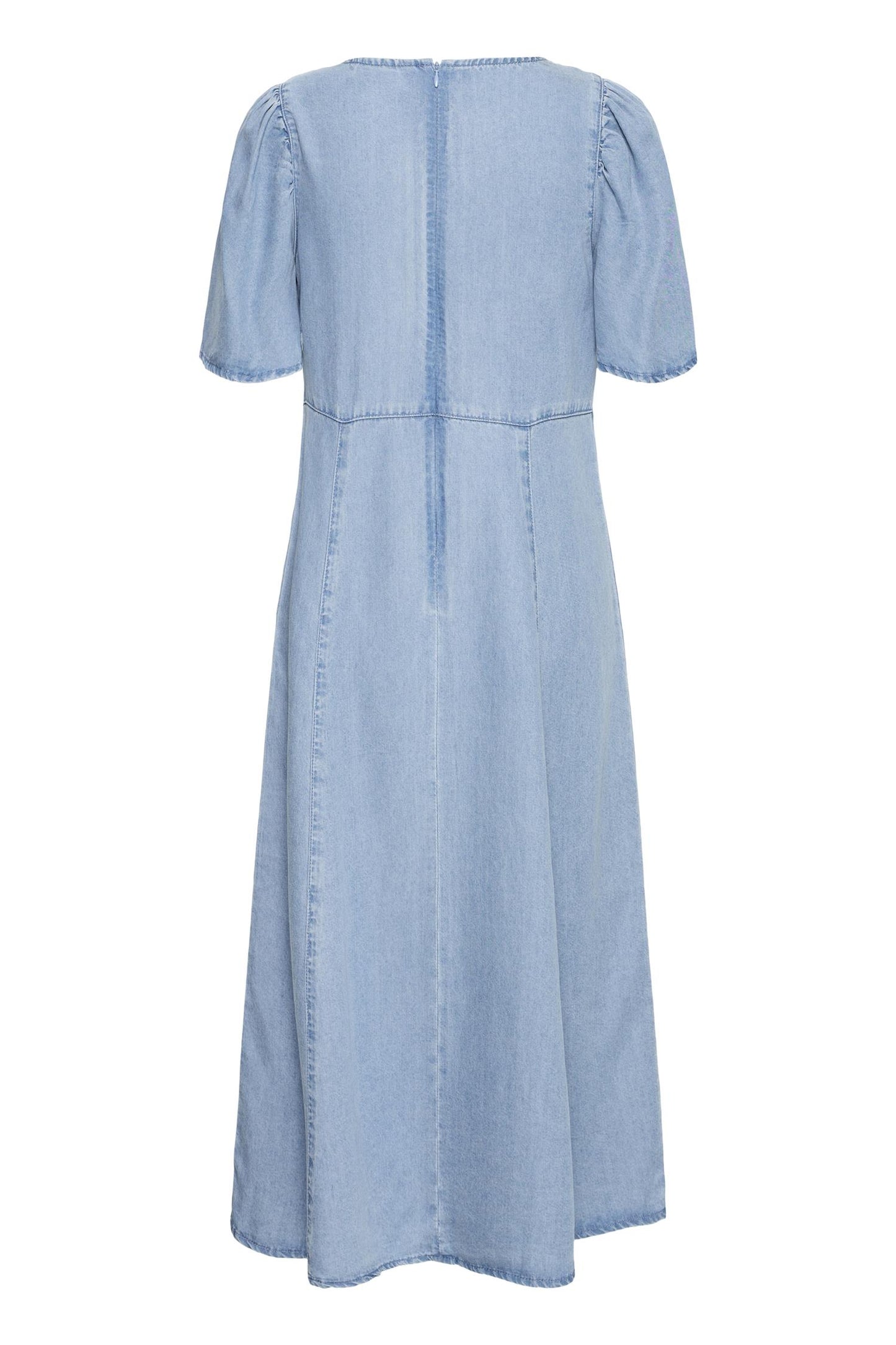 Pulz Beverly Dress Light Blue Denim