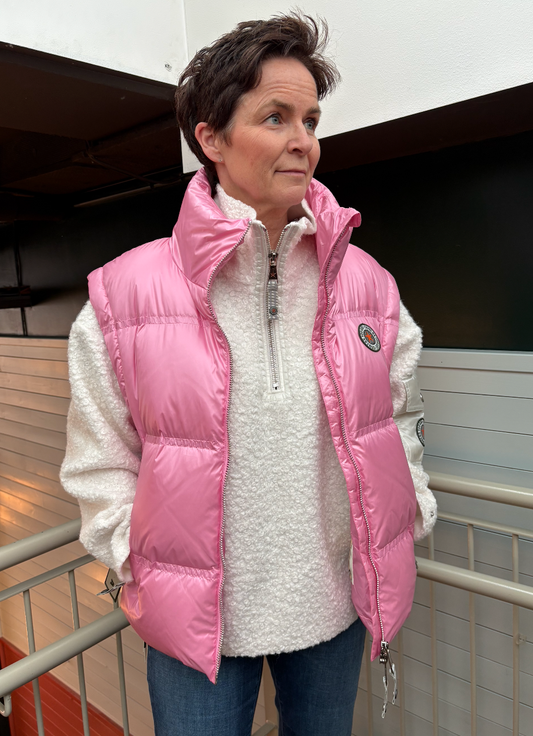 C.A.Y.A Daisy Vest Pink