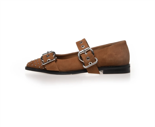 Copenhagen Shoes Future Vibes Suede Tan