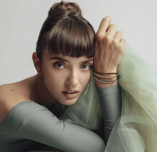 Farmhouse Camilla Øhrling Tennis Bracelet Smokey Quarts