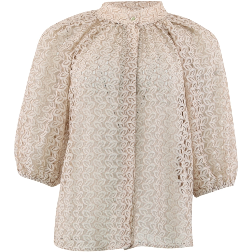 Continue Sia Lace Blouse Nougat