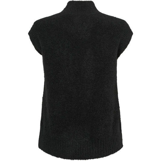 Rue de Femme Giselle Knit Vest Black