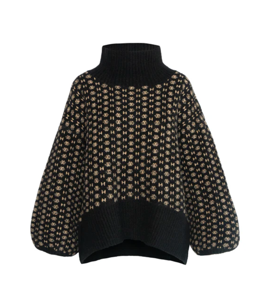 HÉST Logo Sweater Black
