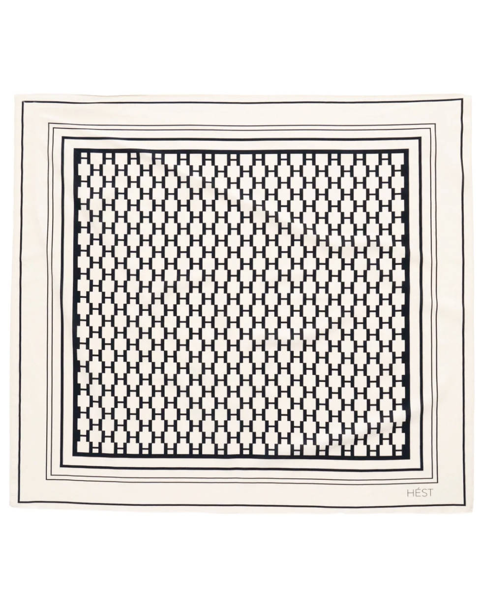 HÉST Venice Scarf Small Jet Black
