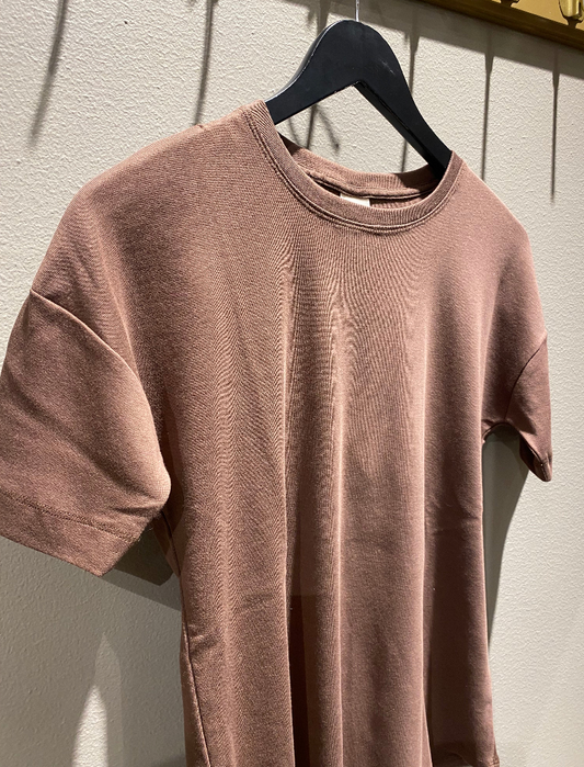 By Basics 4305 Shirt Loose SS Chestnut