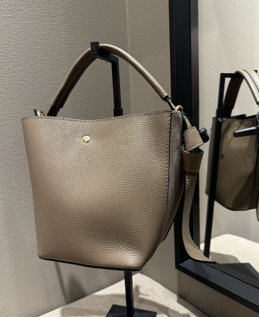 7-Days Bøtteveske Mørk Taupe